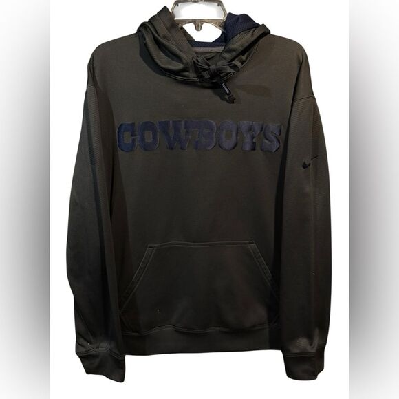 Nike Other - Nike Dallas Cowboys Therma-Fit Hoodie Pullover NFL Spellout Logo Men’s XL